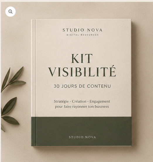 Le Kit Visibilité — 30 jours de contenu